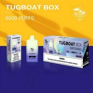 Tugboat Box 6000 Puffs Grape