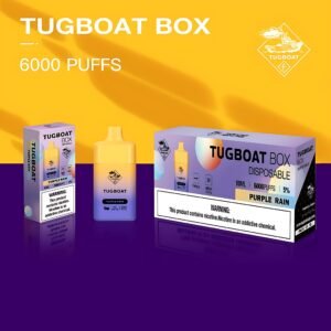 Tugboat Box 6000 Puffs Purple Rain