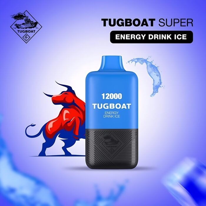 Tugboat Super 12000 Puffs Energy Drink Ice