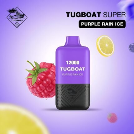 Tugboat Super 12000 Puffs Purple Rain Ice