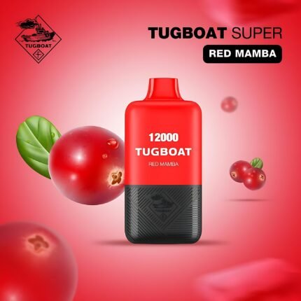 Tugboat Super 12000 Puffs Red Mamba