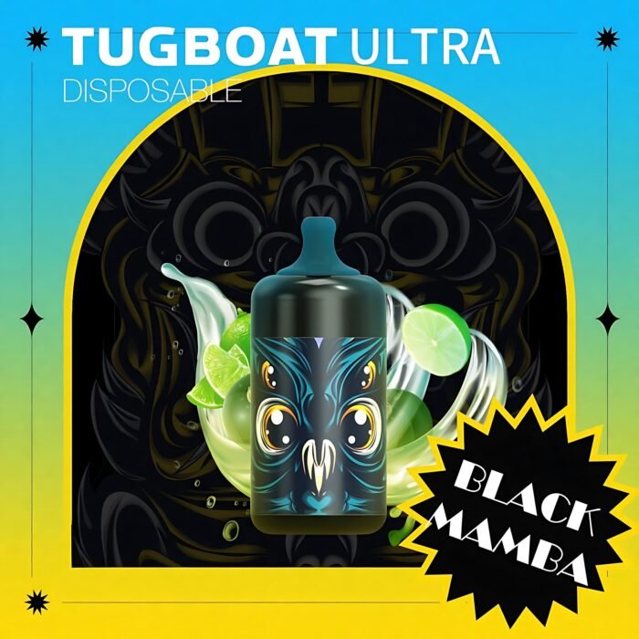 Tugboat Ultra 6000 Puffs Black Mamba