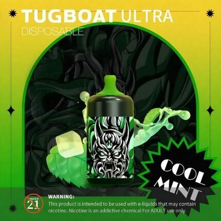 Tugboat Ultra Cool mint 6000 Puffs Disposable Vape