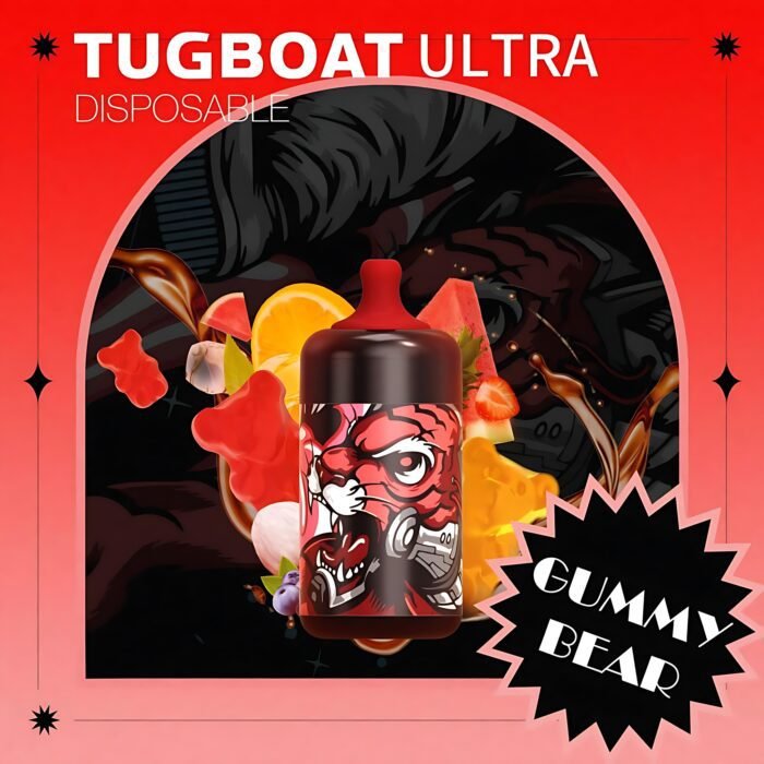 Tugboat Ultra Gummy Bear 6000 Puffs Disposable Vape
