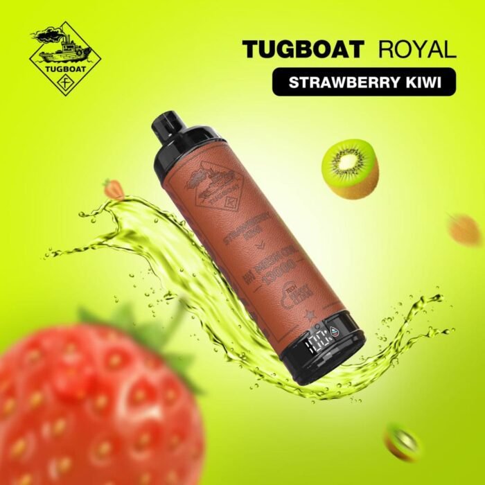 Tugboat Royal Strawberry Kiwi 13000 Puffs Disposable Vape