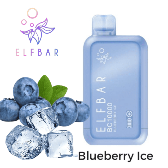 Blueberry Ice Elf Bar Bc 10000  Disposable vape 