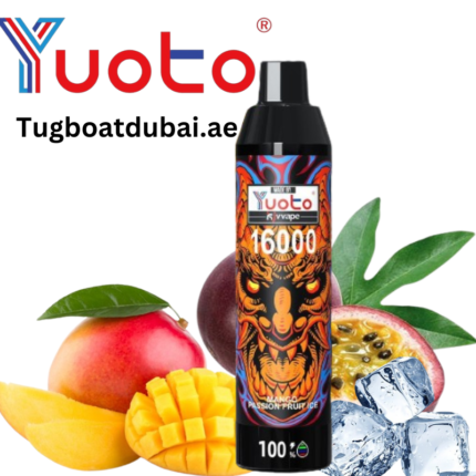 KJV Vape 16000 Puffs Mango Passion Fruit Ice By Yuoto