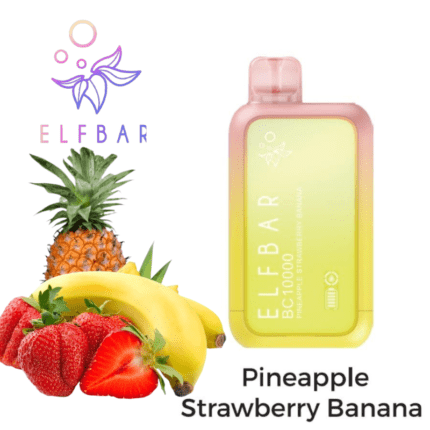 Pineapple Strawberry Banana Elf Bar Bc 10000 Disposable Vape