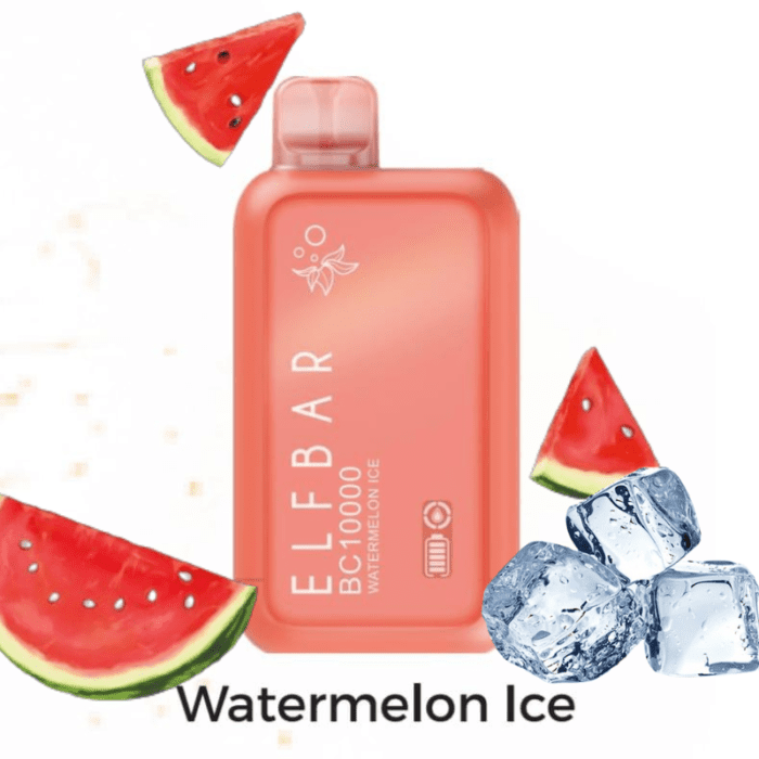 Watermelon Ice Elf Bar Bc 10000 Vape