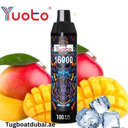 Yuoto 16000 Puffs Mango Ice Disposable By (KJV Vape)