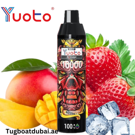 Yuoto 16000 Puffs Strawberry Mango Ice Disposable KJV Vape
