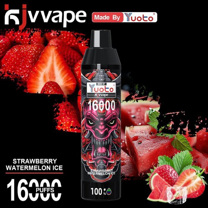 Yuoto 16000 Puffs Strawberry Watermelon Disposable ( KJV Vape)